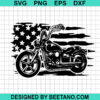 Us Flag Motorbike Svg