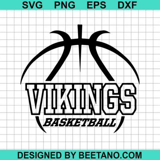 Vikings Basketball SVG