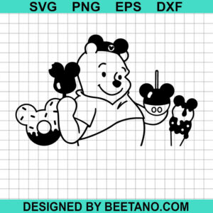 Winnie The Pooh Disney Snacks Svg
