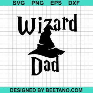 Wizard Dad Svg