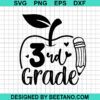 3Rd Grade Back To School Svg