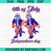 Independence Day Uncle Sam Griddy Svg