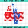 4Th Of July Statue Of Liberty Svg