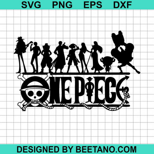 One Piece Characters SVG