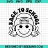 Back To School Smiley Face Svg