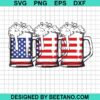 Us Flag 4Th Of July Beer Svg