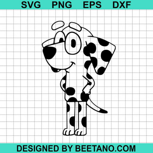 Bluey Chloe Svg