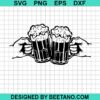 Beer Mugs Cheers Svg