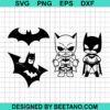 Chibi Batman Svg