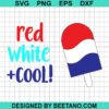 Red White Cool Svg