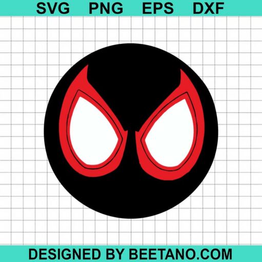 Miles Morales Mask SVG