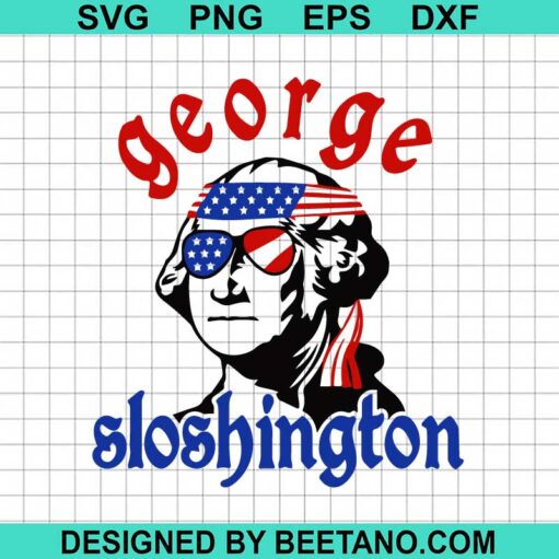 Independence Day George Washington SVG