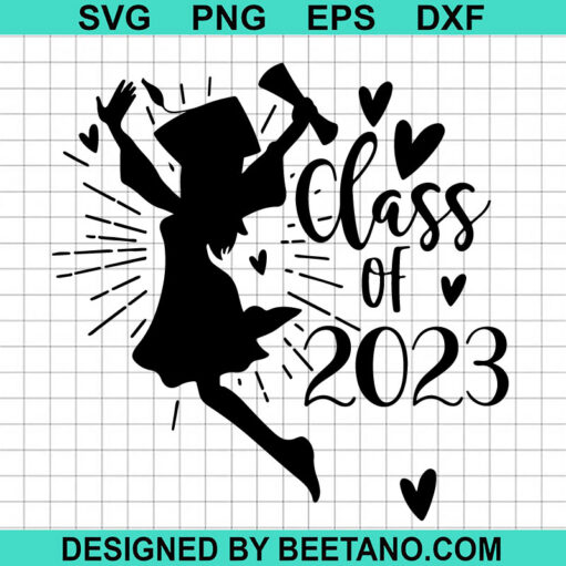 Girl Class Of 2023 SVG