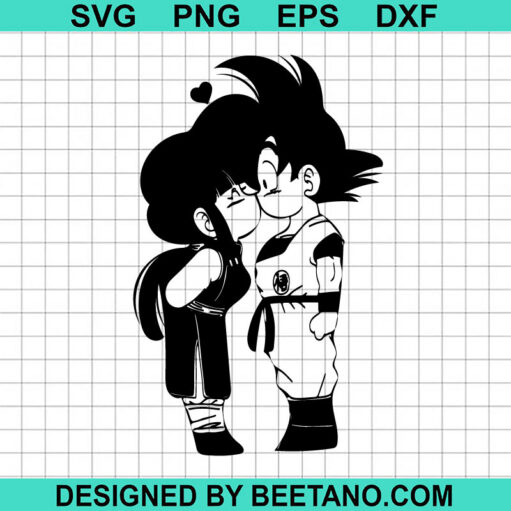 Goku And Chichi SVG
