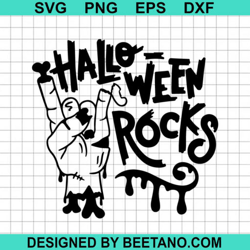 Halloween Rocks Svg