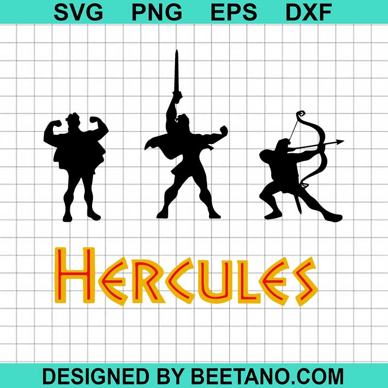 Disney Hercules SVG, Strong Man SVG, Disney Characters SVG