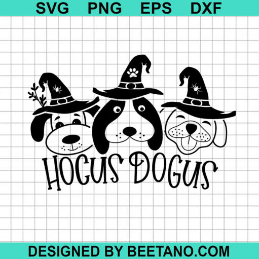 Hocus Pocus Dog SVG