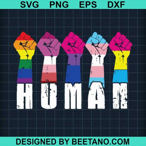 Human Lgbt Gay Pride SVG