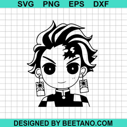 Chibi Kamado Tanjiro Svg
