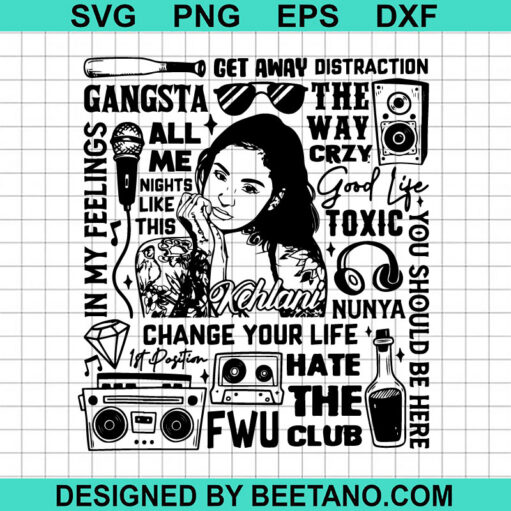 Kehlani R&Amp;B Music Tour 2023 Svg