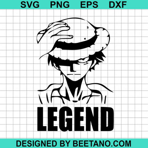 One Piece Monkey D Luffy Svg