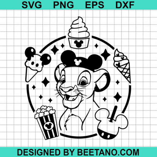 Lion King Snack Goals SVG