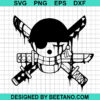 One Piece Zoro Skull Logo Svg