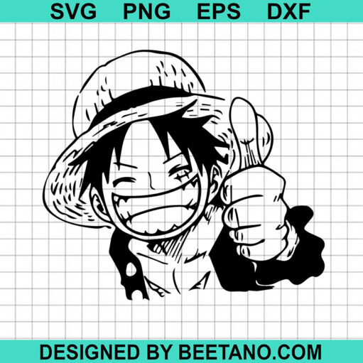 Monkey D Luffy SVG
