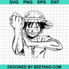 Monkey D Luffy Anime Svg