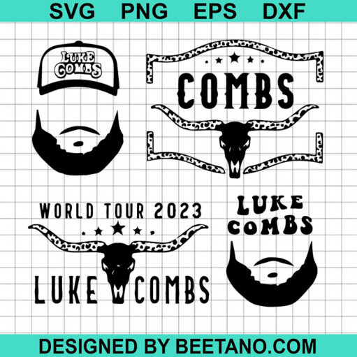 Luke Combs Bundle Svg