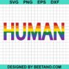 Human Lgbt Flag Gay Svg