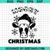 Mooey Christmas Svg