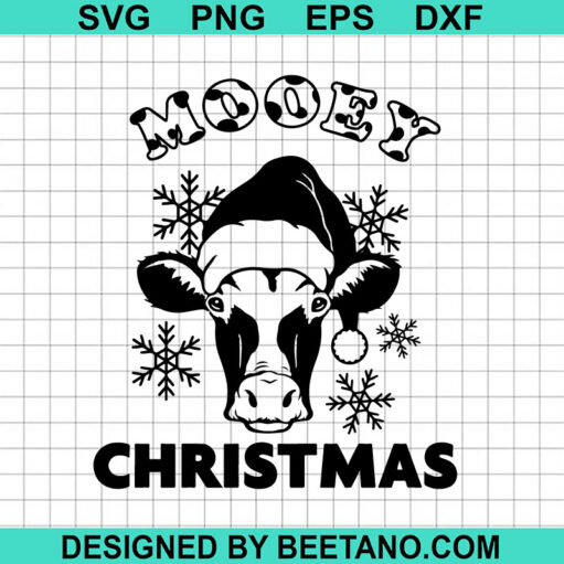 Mooey Christmas Svg