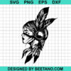 American Native Girl Svg