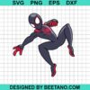 Spiderman Miles Morales Face Svg
