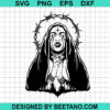 Scary Horror Nun Svg