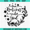 One Nation Under God Svg