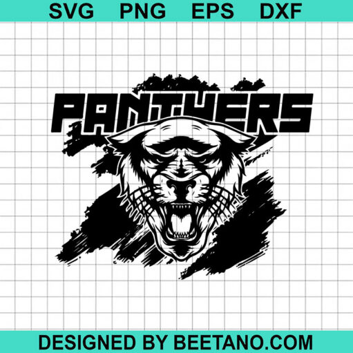 Panthers Head Svg