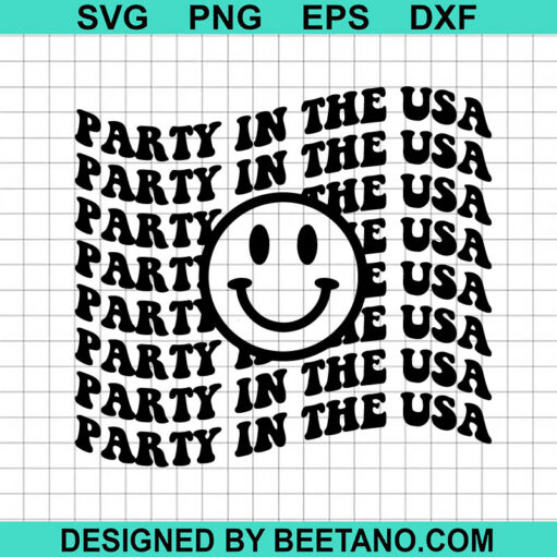 Party In The Usa Svg