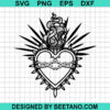 Sacred Heart Svg