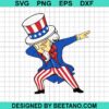 Dabbing Uncle Sam Svg