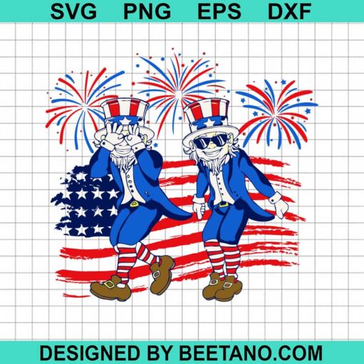 Uncle Sam Griddy 4Th Of July Svg