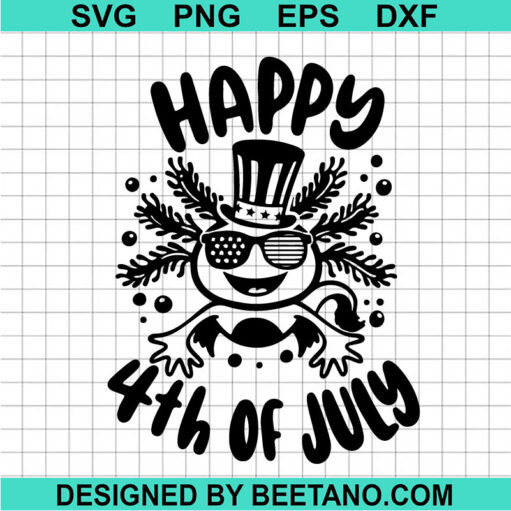 Baby Shark Happy 4th Of July SVG