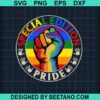 Lgbt Pride Hand Fist Svg