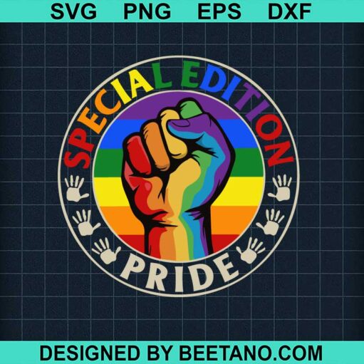 LGBT Pride Hand Fist SVG
