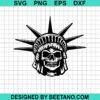 Patriotic Statue Of Liberty Svg
