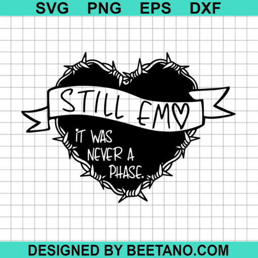Still Elder Emo It Was Never A Phase Svg
