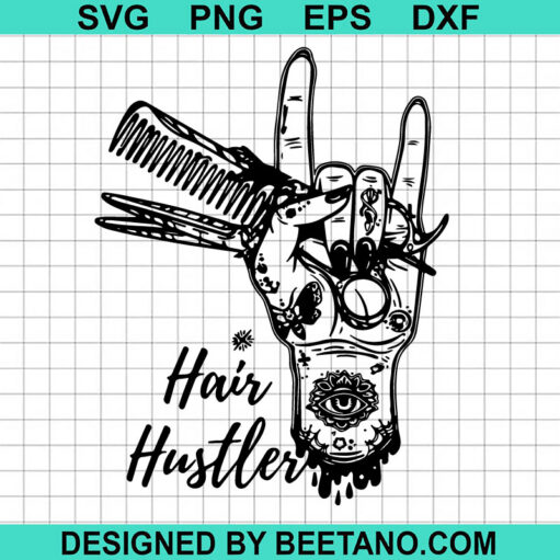 Tattoo Hair Hustler SVG