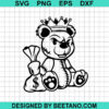 Gangster Teddy Bear Svg
