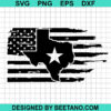 Us Flag Texas Map Svg